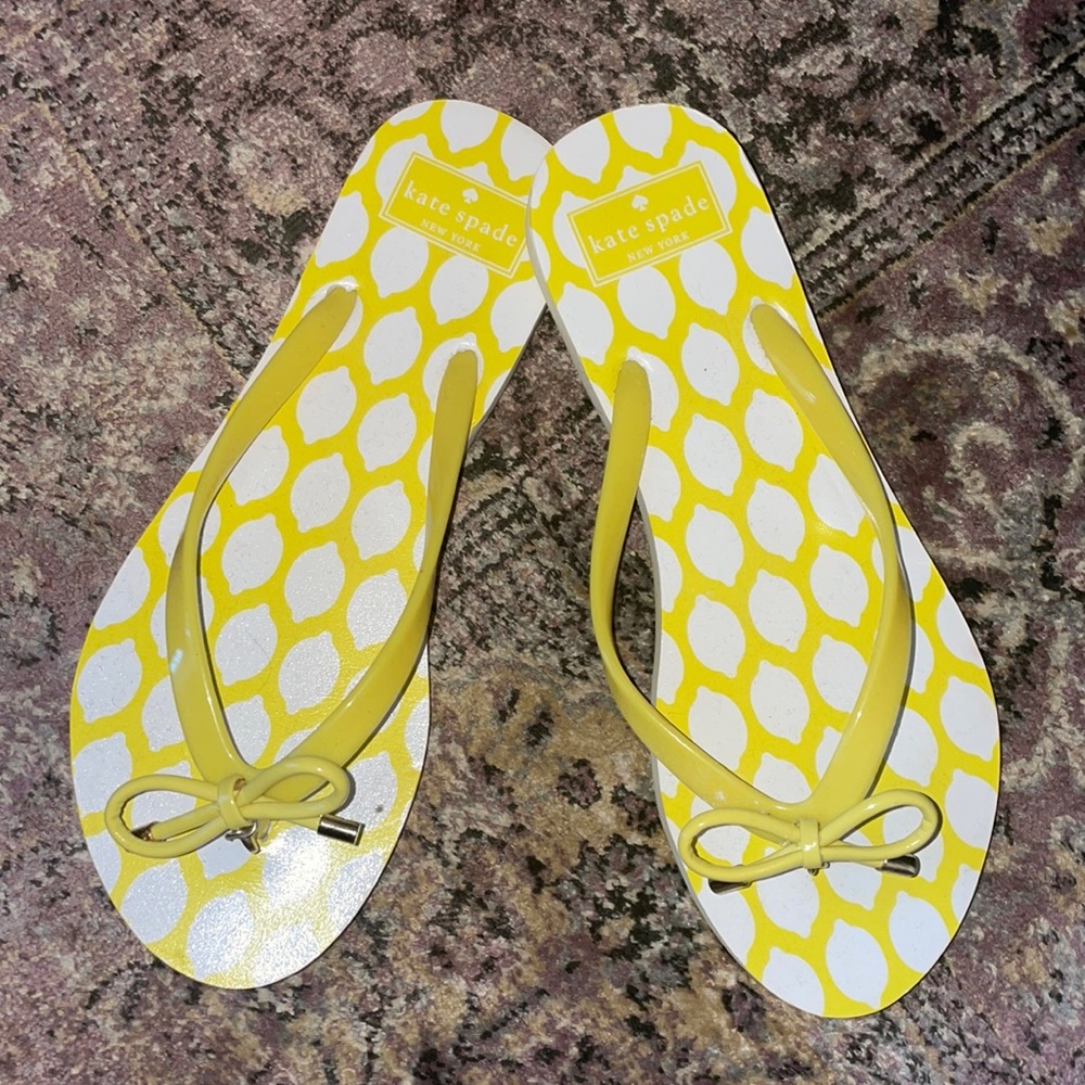 Cute Yellow Flip Flops